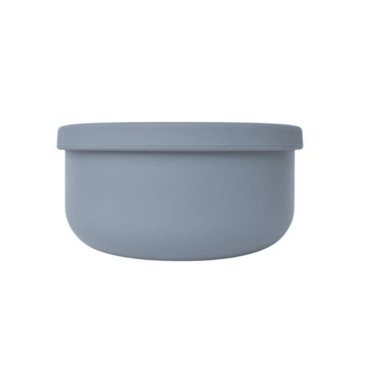 Petite-Eats-Silicone-Bowl-With-Lid-Pewter-Naked-Baby-Eco-Boutique