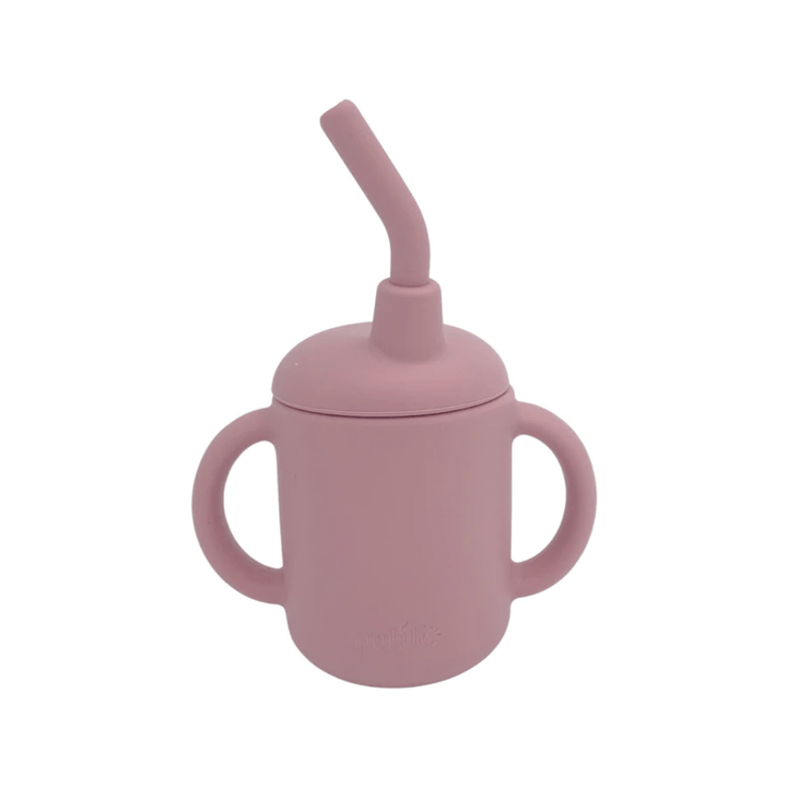 Petite-Eats-Silicone-Mushroom-Cup-Dusty-Rose-Naked-Baby-Eco-Boutique