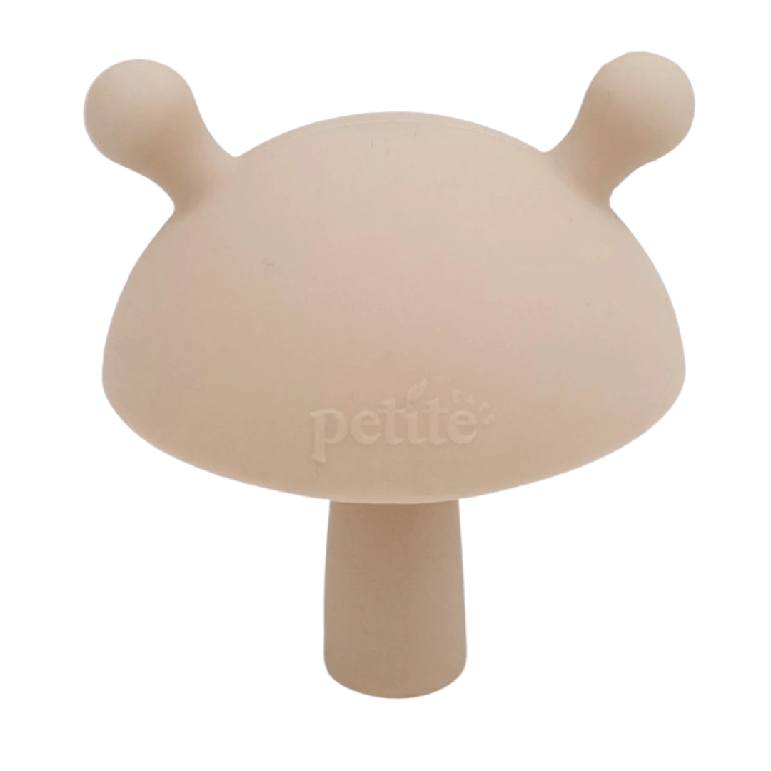 Petite Eats Silicone Mushroom Teether (Multiple Variants) - Naked Baby Eco Boutique