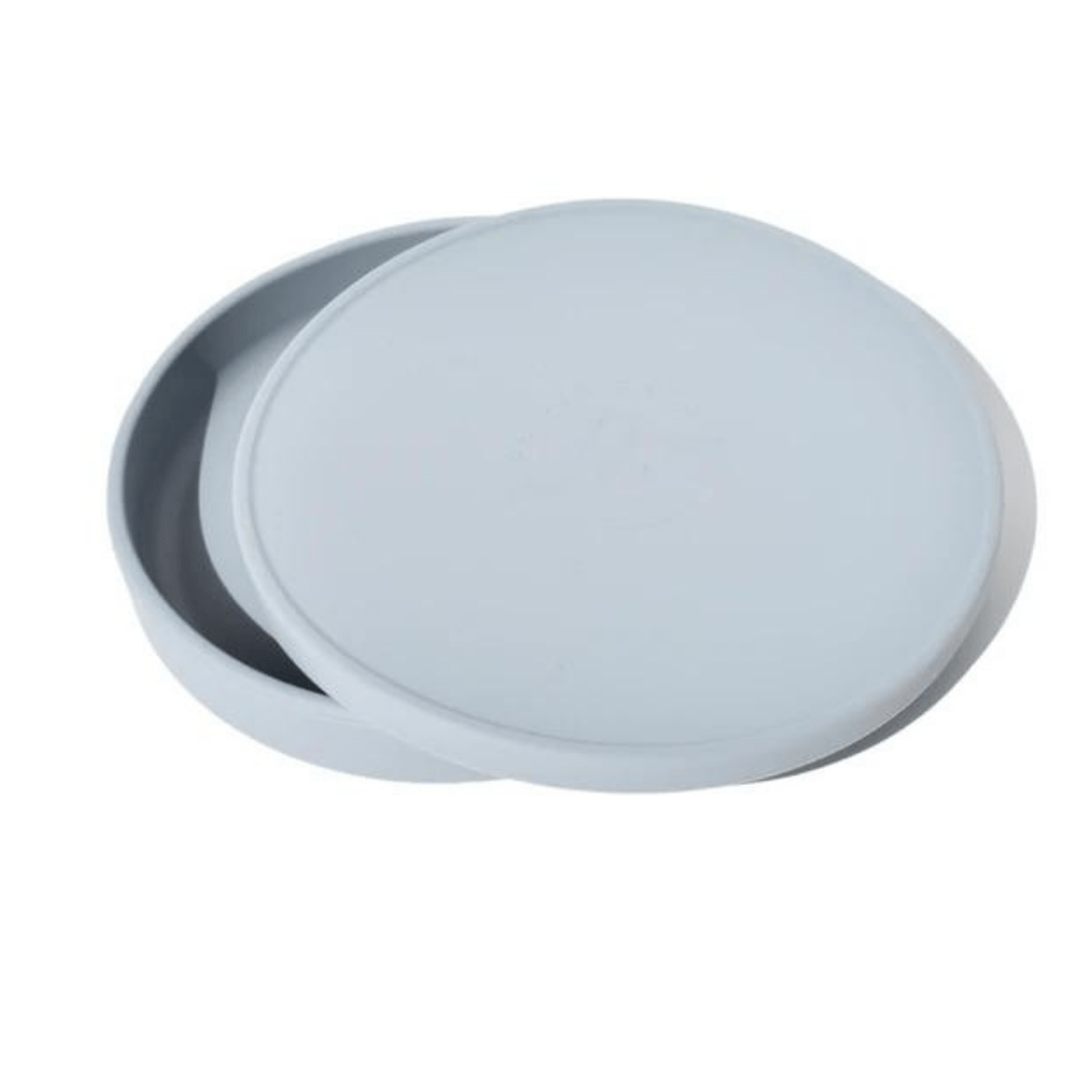 Petite-Eats-Silicone-Plate-With-Lid-Showing-Lid-Removed-Naked-Baby-Eco-Boutique