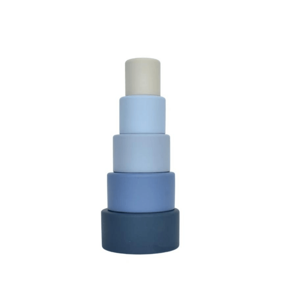 Petite-Eats-Silicone-Round-Stacking-Cups-Blue-All-Colours-Naked-Baby-Eco-Boutique