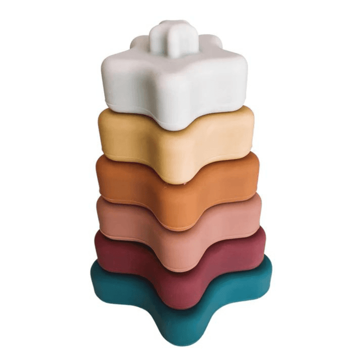 Petite Eats Silicone Shape Stacker - Naked Baby Eco Boutique