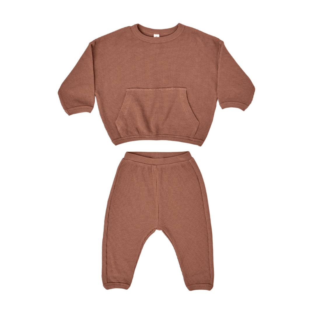 Quincy-Mae-Organic-Waffle-Tip-And-Pants-Sienna-Stripe-Naked-Baby-Eco-Boutique