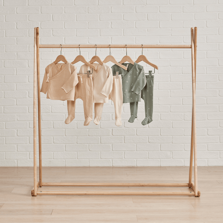 Quincy Mae Organic Wrap Top and Pants Set (Multiple Variants) - Naked Baby Eco Boutique