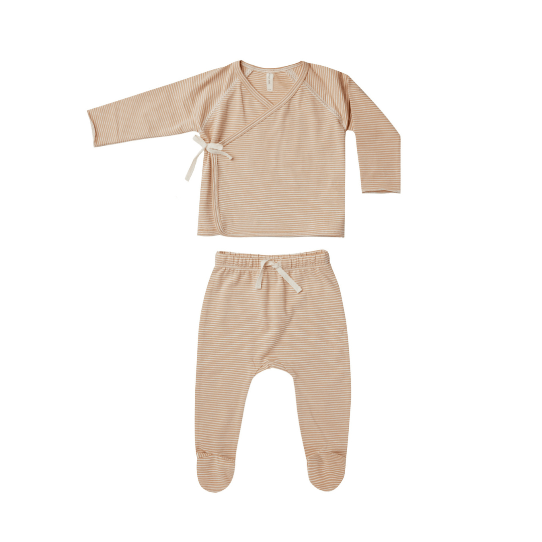 Quincy-Mae-Organic-Wrap-Top-And-Pants-Set-Apricot-Stripe-Naked-Baby-Eco-Boutique