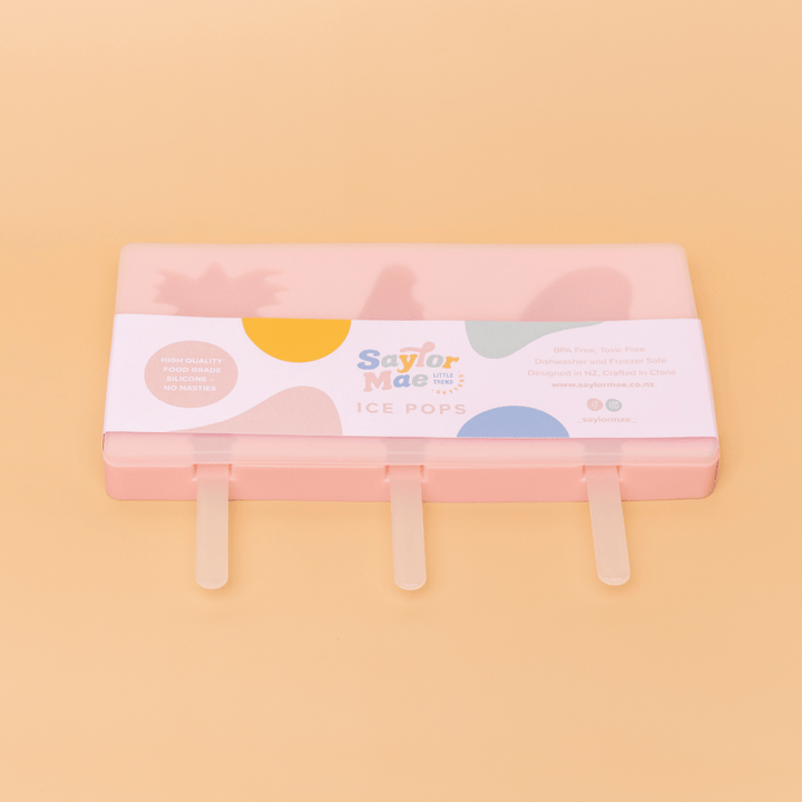 Saylor-Mae-Ice-Pop-Moulds-Fruit-Pink-Front-View-Naked-Baby-Eco-Boutique