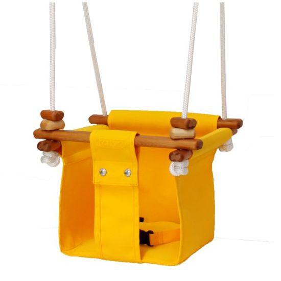 Solvej Baby & Toddler Swing - Kowahi Yellow - Naked Baby Eco Boutique