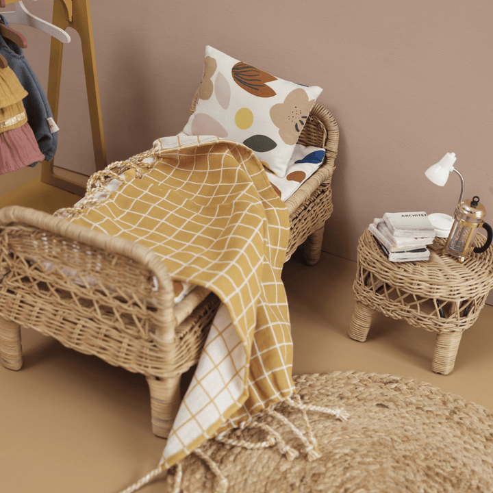 Fabelab Organic Cotton Doll Bedding - Mattress Set Mix - Naked Baby Eco Boutique