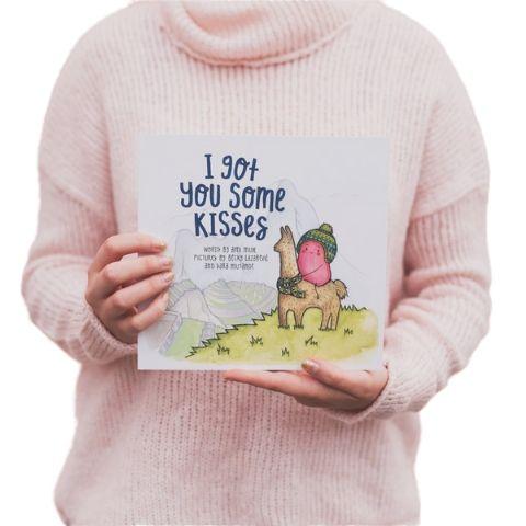 The Kiss Co. "I Got You Some Kisses" Book - Naked Baby Eco Boutique