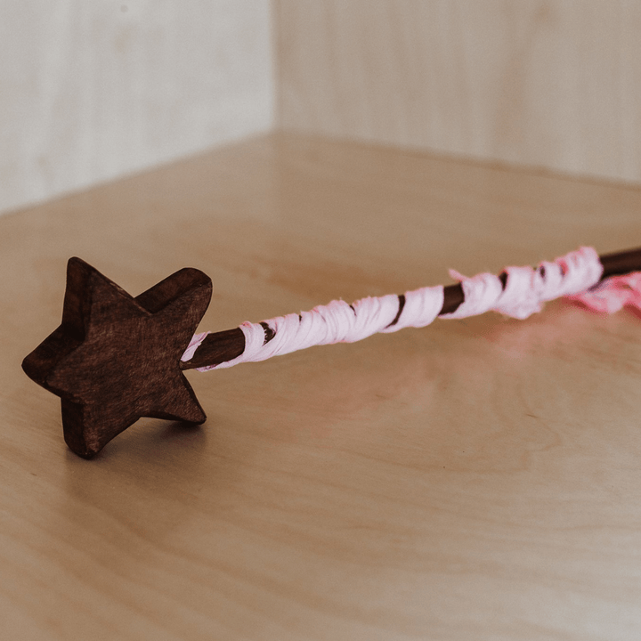 Star / Dark / Ballet The Woodlands Wooden Magic Wands (Multiple Variants) - Naked Baby Eco Boutique