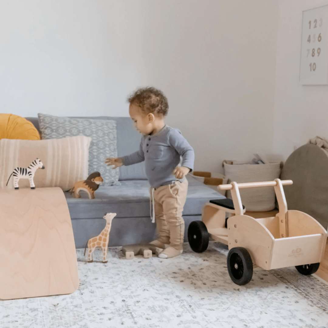 Kinderfeets Ride-on Cargo Cart - Naked Baby Eco Boutique