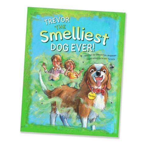 Sam Laugesen's "Trevor the Smelliest Dog Ever" Book - A children's book about a smelly dog.