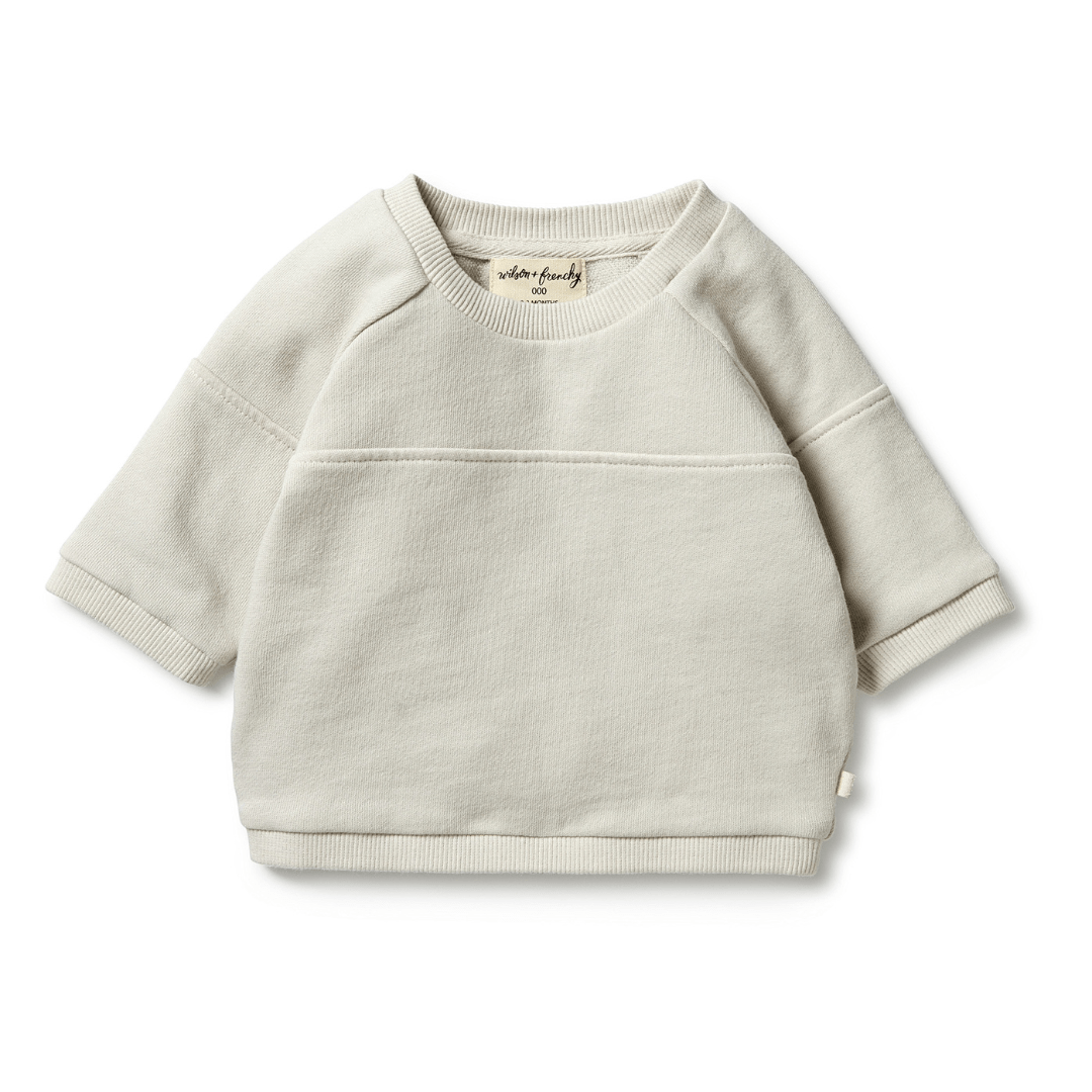 WIlson-And-Frenchy-Organic-Terry-Spliced-Sweat-Top-Birch-Naked-Baby-Eco-Boutique