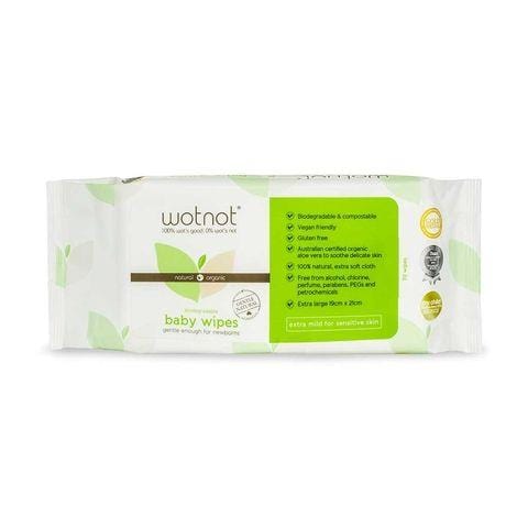 WOTNOT Natural Baby Wipes - Naked Baby Eco Boutique