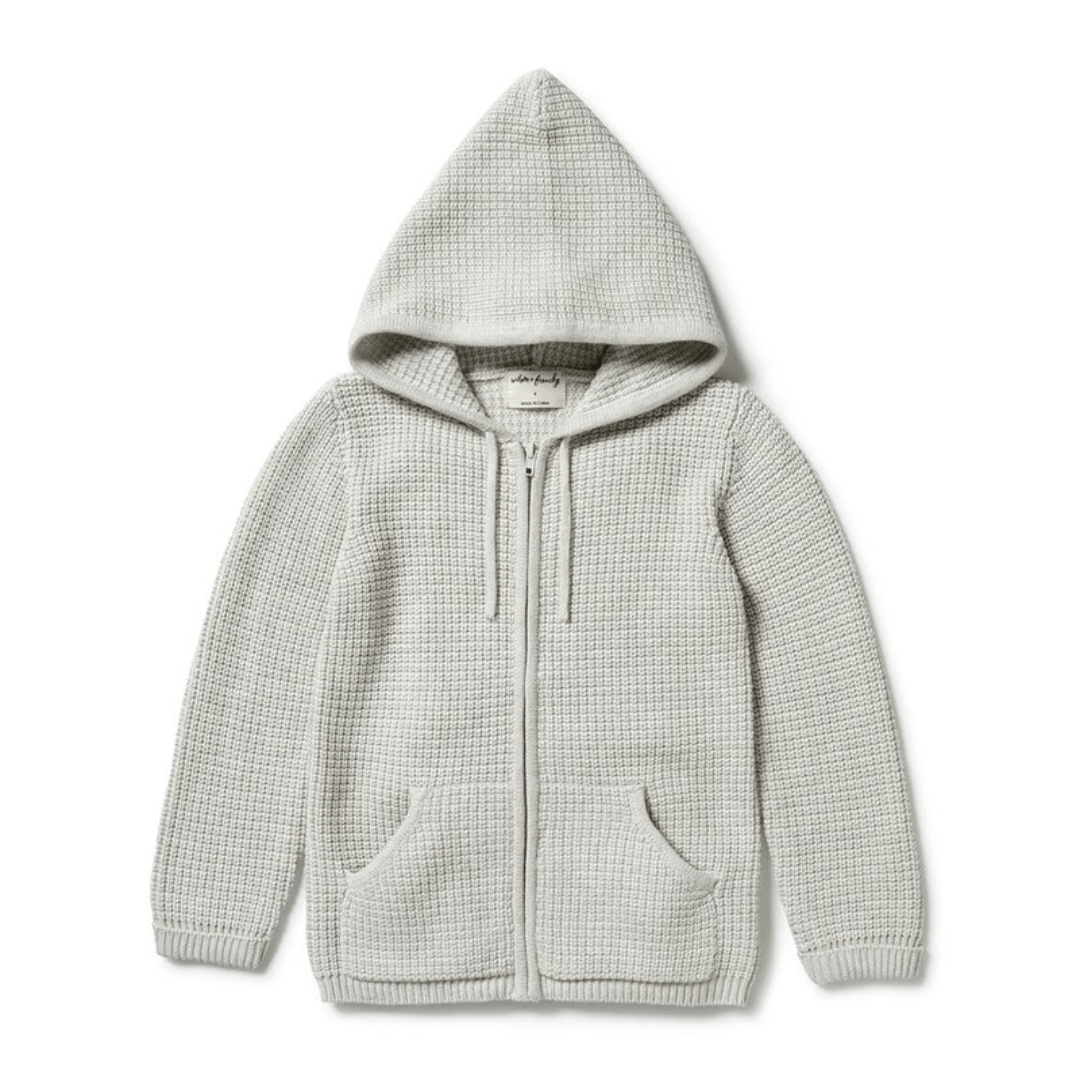 Wilson-And-Frenchy-Knitted-Zipped-Jacket-Sand-Melange-Naked-Baby-Eco-Boutique