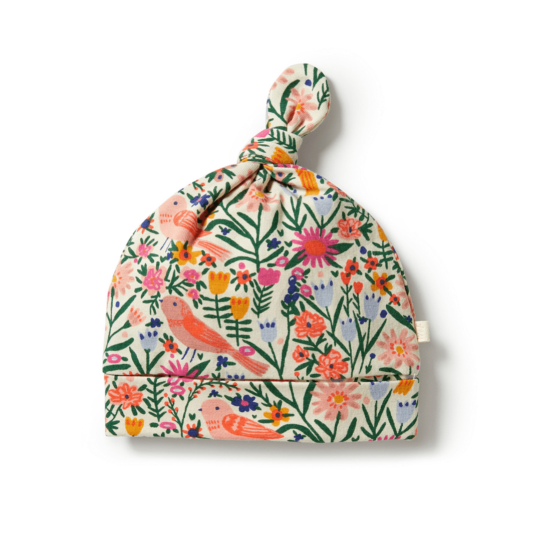 Wilson-And-Frenchy-Organic-Knot-Hat-Birdy-Floral-Naked-Baby-Eco-Boutiquev