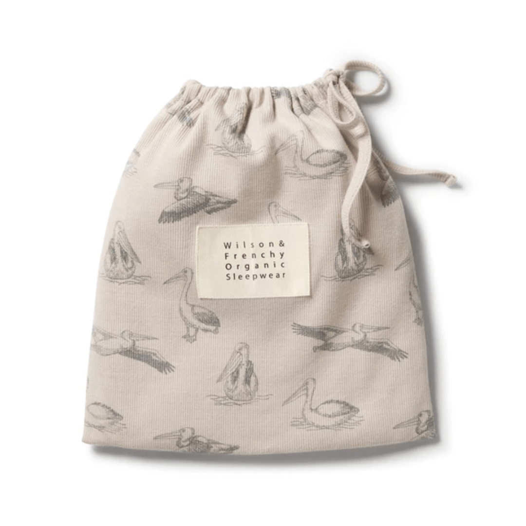 Wilson-And-Frenchy-Organic-Rib-Short-Sleeve-Pyjamas-Little-Pelican-In-Bag-Naked-Baby-Eco-Boutique