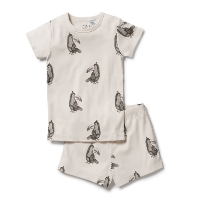 Wilson-And-Frenchy-Organic-Rib-Short-Sleeve-Pyjamas-Tommy-Toucan-Naked-Baby-Eco-Boutique