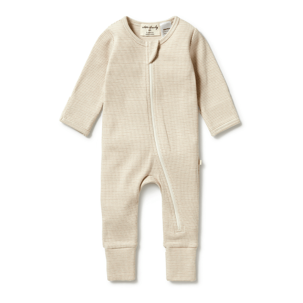 Wilson-And-Frenchy-Organic-Stripe-Rib-Baby-Pyjamas-Nougat-Naked-Baby-Eco-Boutique