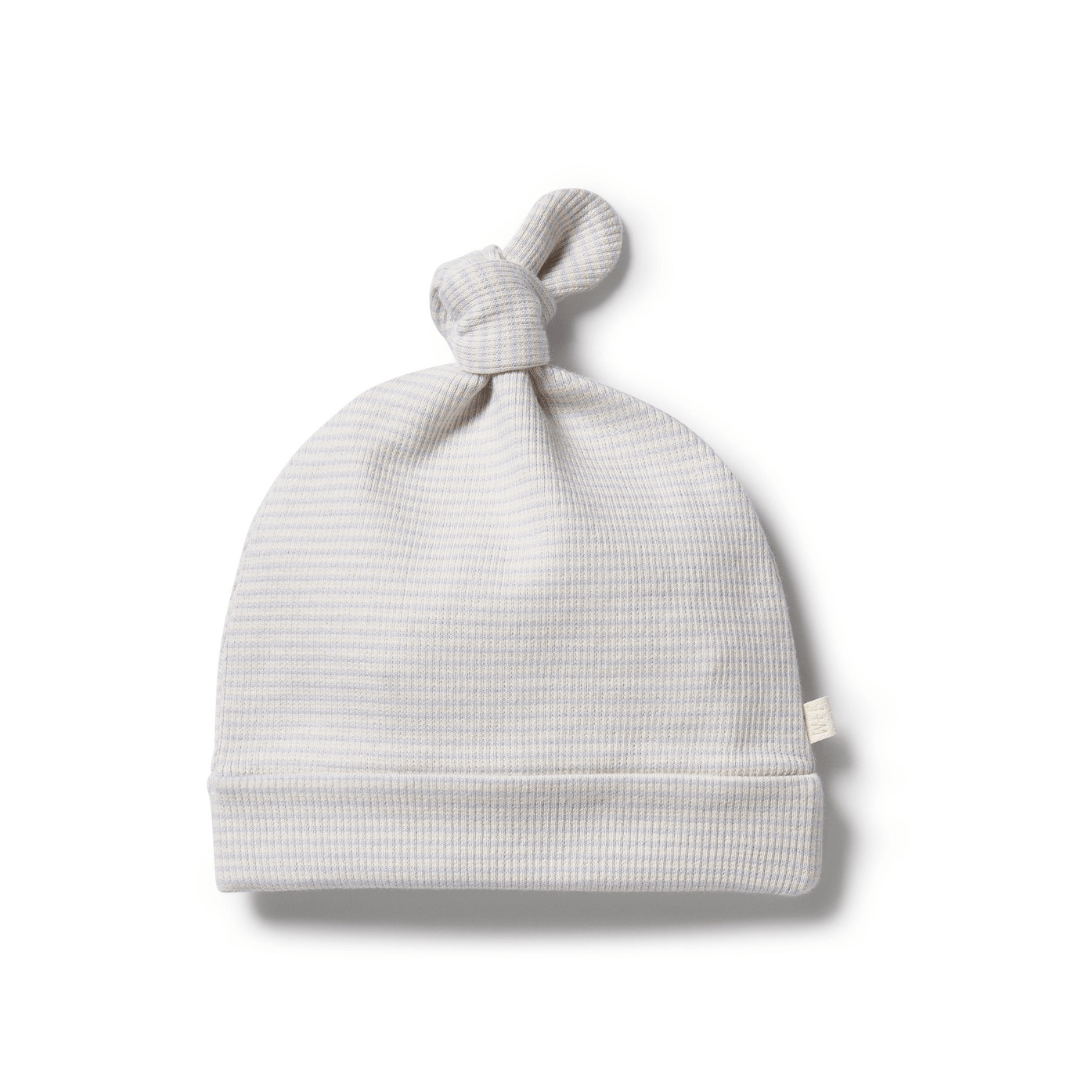 Wilson-And-Frenchy-Organic-Stripe-Rib-Knotted-Hat-Dawn-Stripe-Naked-Baby-Eco-Boutique