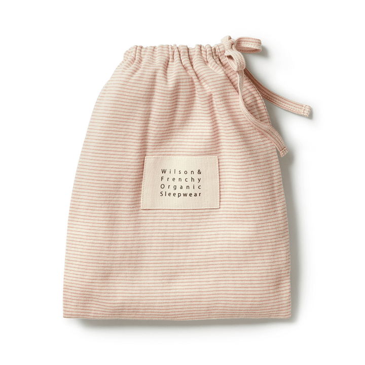 Wilson-And-Frenchy-Organic-Stripe-Rib-Pyjamas-Rose-In-Bag-Naked-Baby-Eco-Boutique