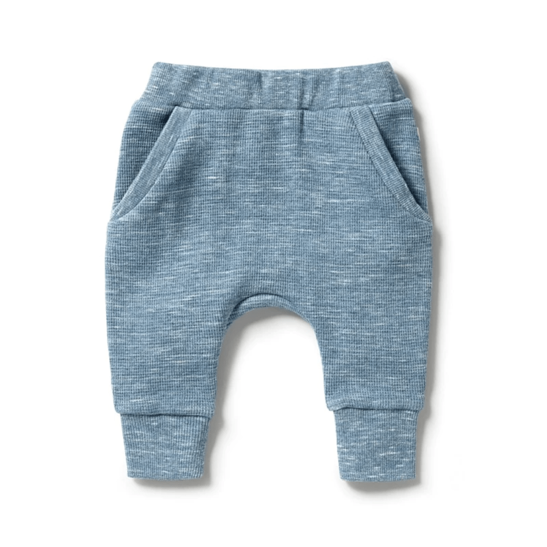 Wilson-And-Frenchy-Organic-Waffle-Slouch-Pants-Bluestone-Naked-Baby-Eco-Boutique