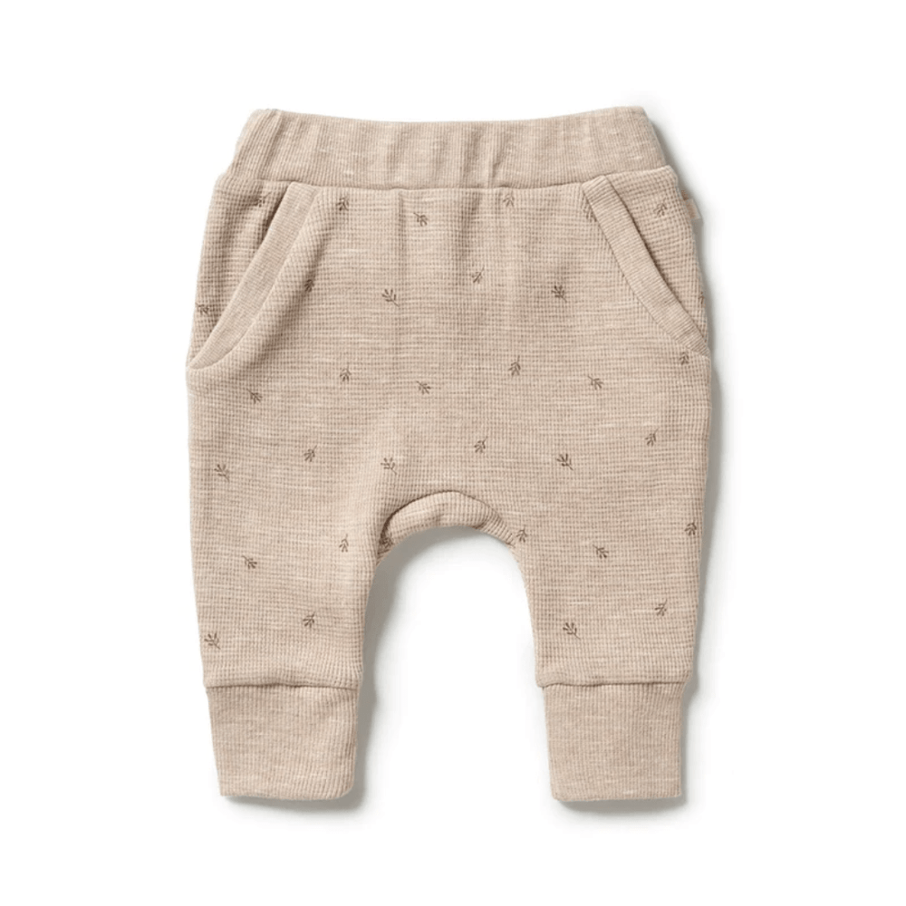 Wilson-And-Frenchy-Organic-Waffle-Slouch-Pants-Leaf-Naked-Baby-Eco-Boutique