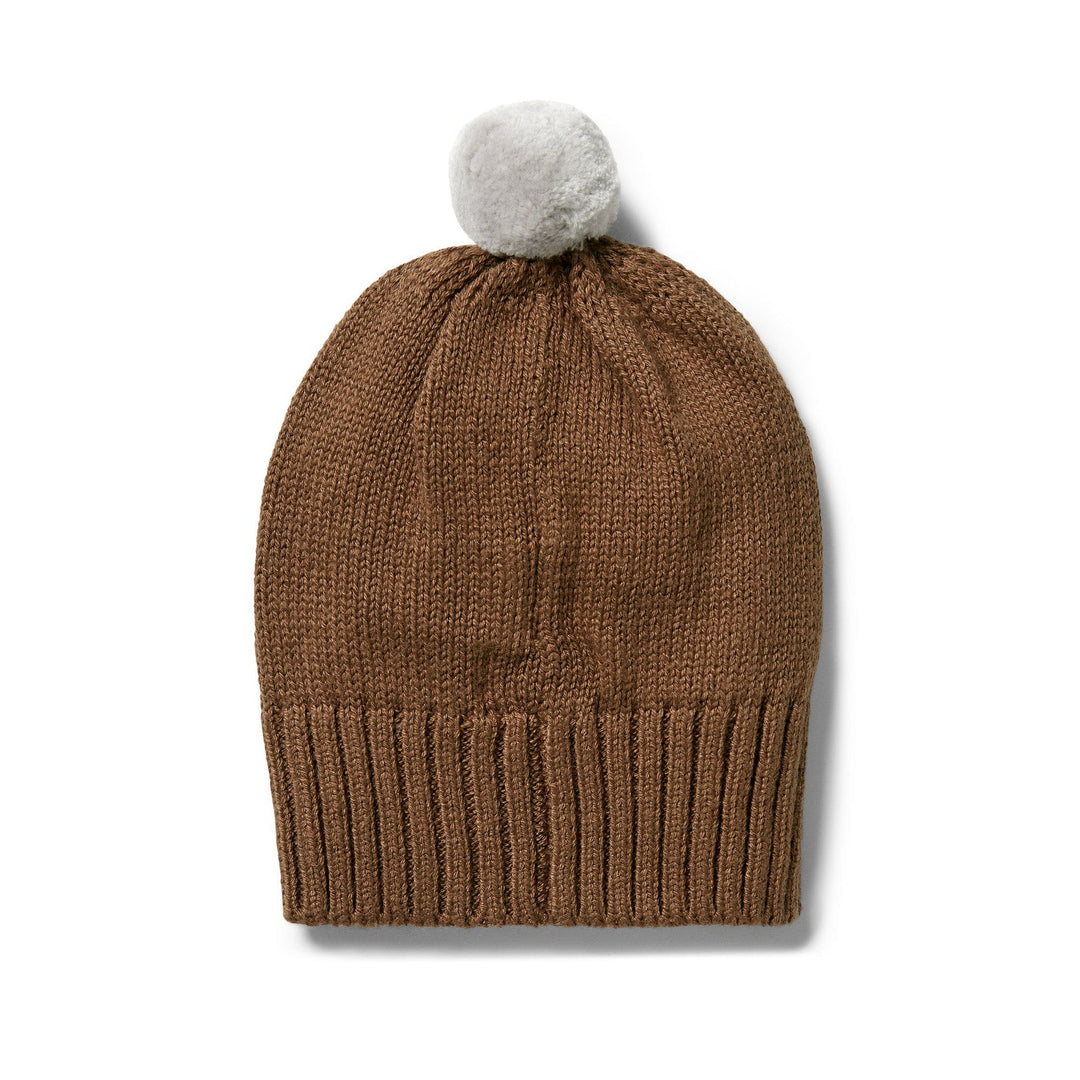 Wilson-and-Frenchy-Knitted-Cable-Hat-Dijon-Back-View-Naked-Baby-Eco-Boutique