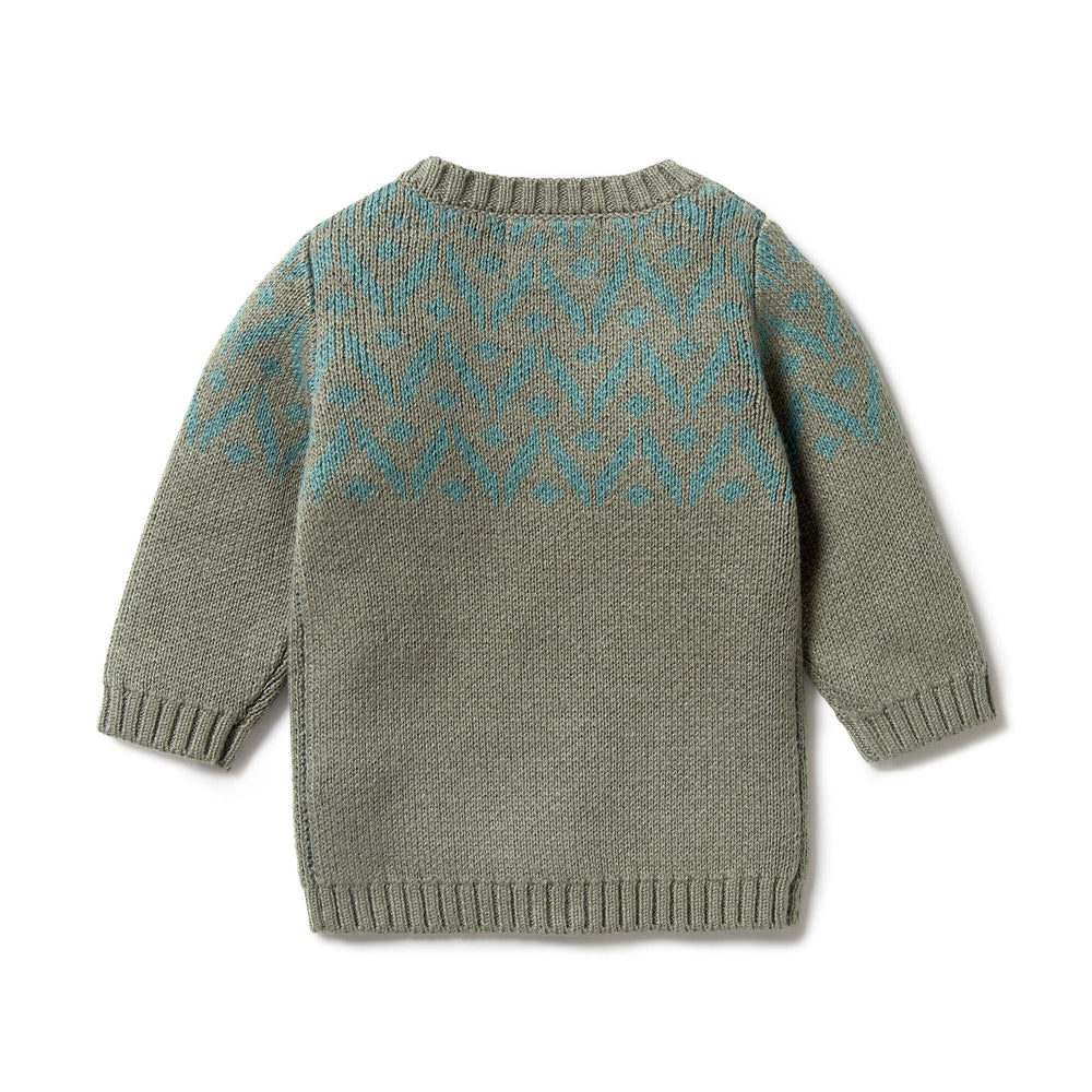 Wilson & Frenchy Knitted Fair Isle Jumper (Multiple Variants) - Naked Baby Eco Boutique