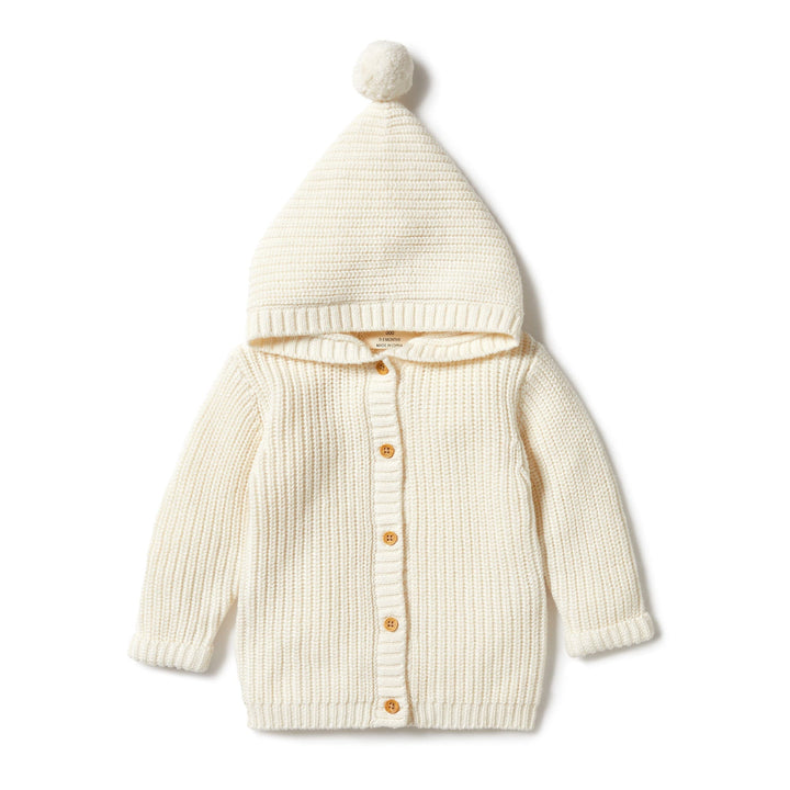 Wilson-and-Frenchy-Knitted-Jacked-with-Pom-Pom-Gardenia-Naked-Baby-Eco-Boutique