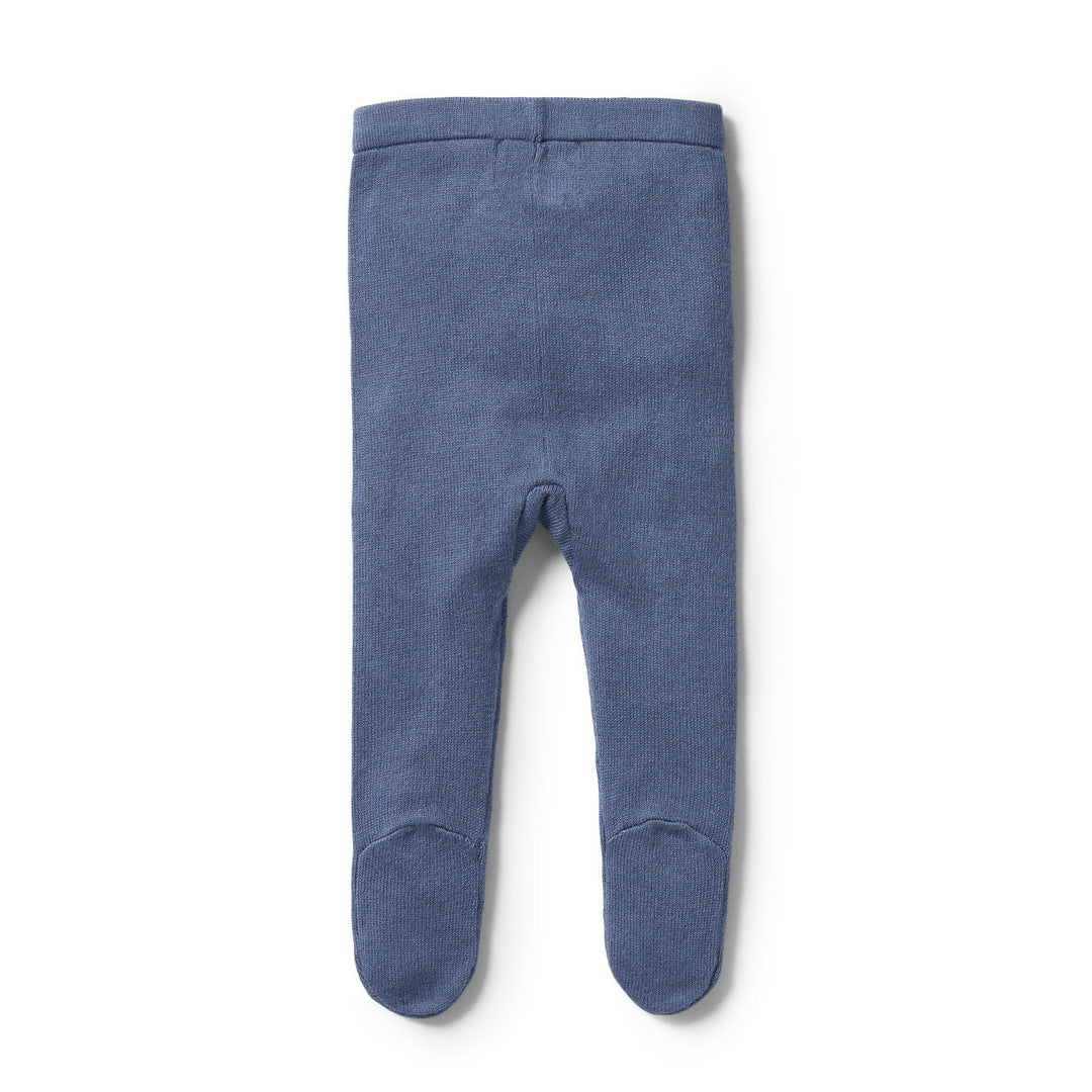 Wilson-and-Frenchy-Knitted-Legging-with-Feet-Back-Blue-Depths-Naked-Baby-Eco-Boutique