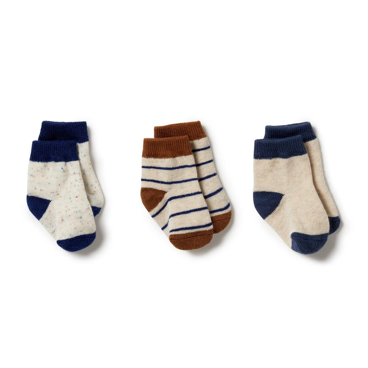 Wilson-and-Frenchy-Organic-Baby-Socks-Deep-Blue-Dijon-Blue-Depths-Naked-Baby-Eco-Boutique