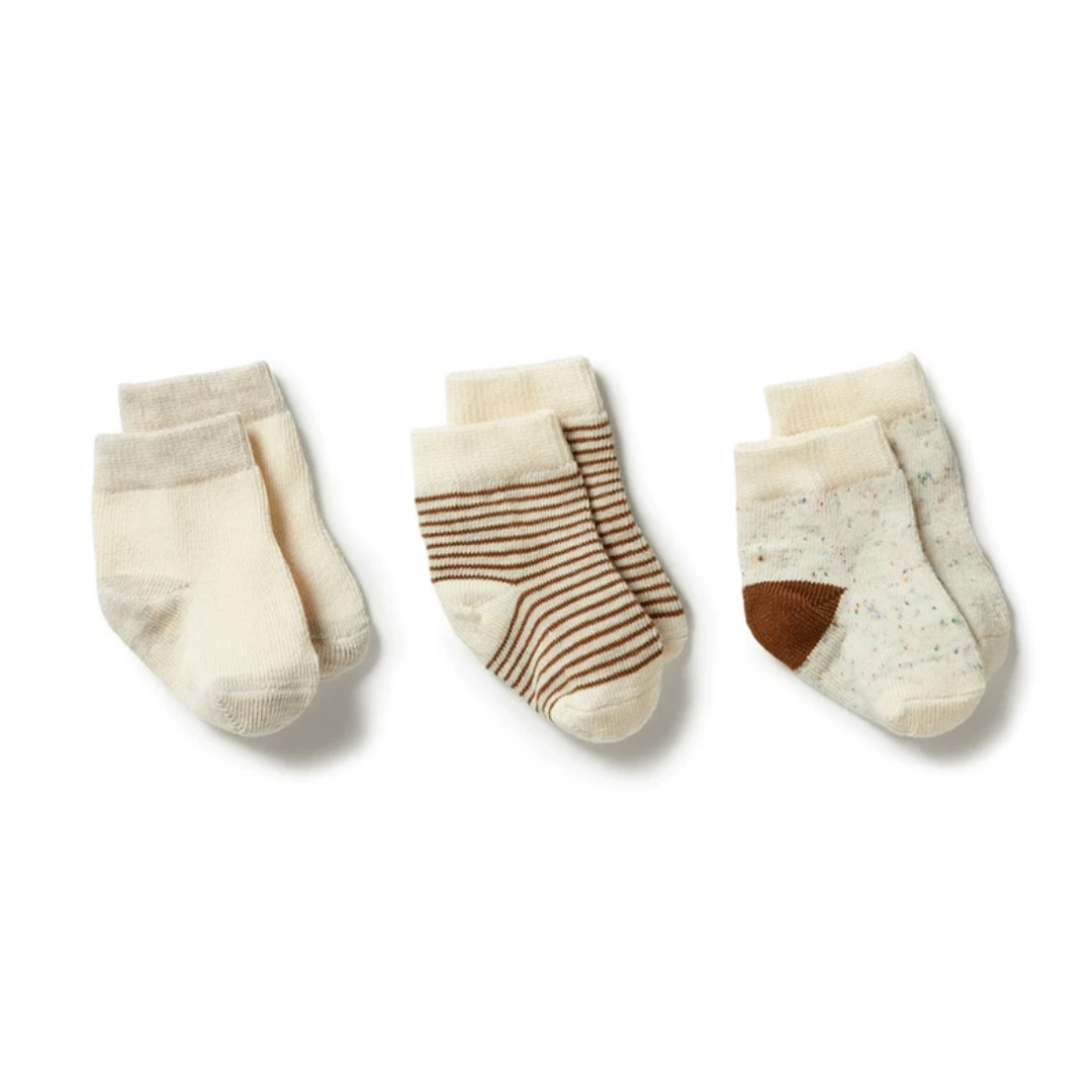 Wilson-and-Frenchy-Organic-Cotton-Baby-Socks-3-Pack-Nougat-Eggnog-Oatmeal-Naked-Baby-Eco-Boutique