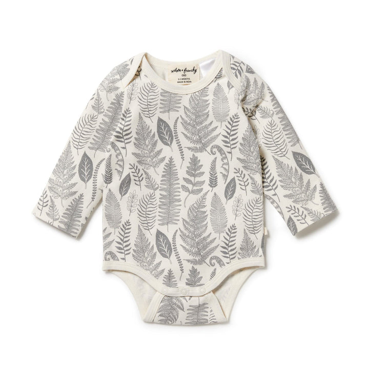 Wilson-and-Frenchy-Organic-Cotton-Envelope-Onesie-Hello-Fern-Naked-Baby-Eco-Boutique