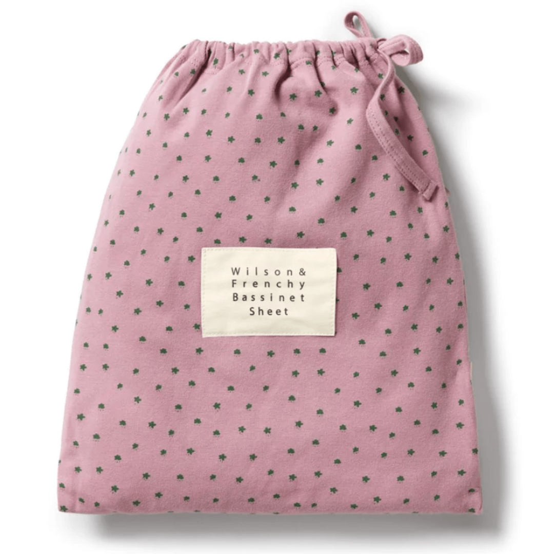 Wilson-and-Frenchy-Organic-Cotton-Jersey-Bassinet-Sheet-in-Bag-Little-Clover-Naked-Baby-Eco-Boutique