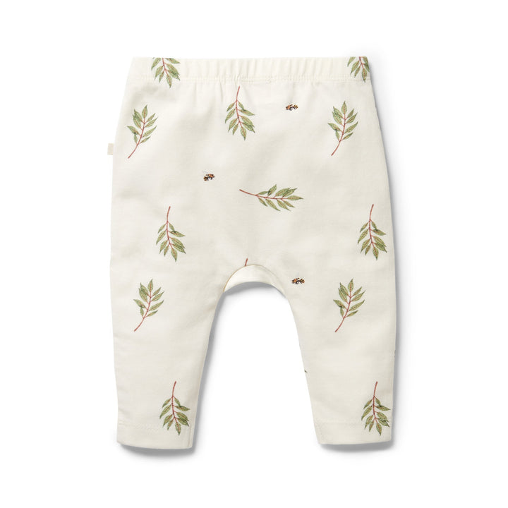 Wilson-and-Frenchy-Organic-Cotton-Leggings-Busy-Bee-Back-View-Naked-Baby-Eco-Boutique