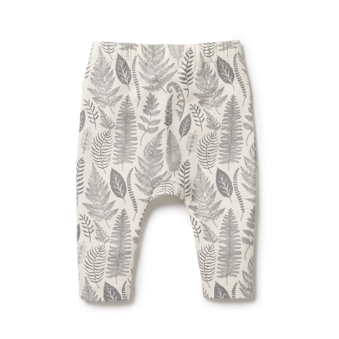 Wilson-and-Frenchy-Organic-Cotton-Leggings-Hello-Fern-Back-View-Naked-Baby-Eco-Boutique