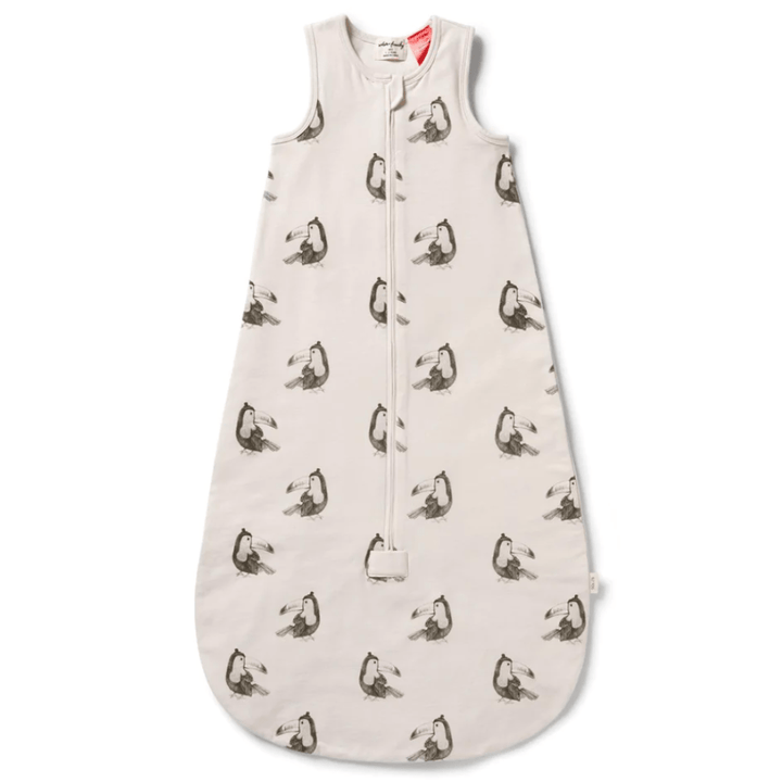 Tommy Toucan / 6-12 Months Wilson & Frenchy Organic Cotton Slub Sleeping Bag (Multiple Variants) - Naked Baby Eco Boutique