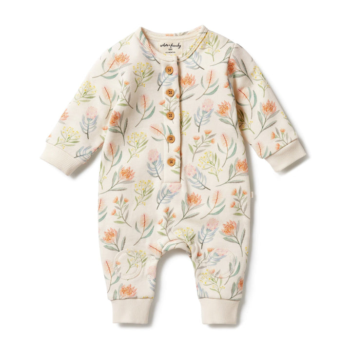 Wilson-and-Frenchy-Organic-Frenchy-Terry-Slouch-Growsuit-Pretty-Floral-Naked-Baby-Eco-Boutique