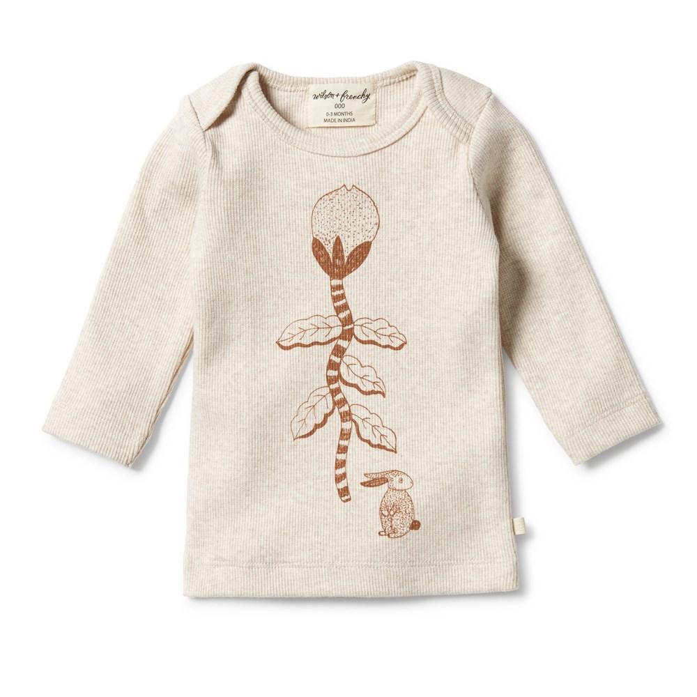 Bunny Hop / 0-3 Months Wilson & Frenchy Organic Rib Envelope Top (Multiple Variants) - Naked Baby Eco Boutique