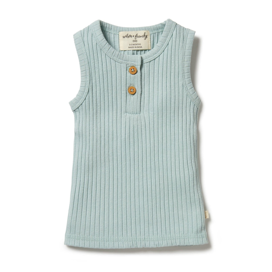Wilson-and-Frenchy-Organic-Rib-Singlet-Pistachio-Naked-Baby-Eco-Boutique