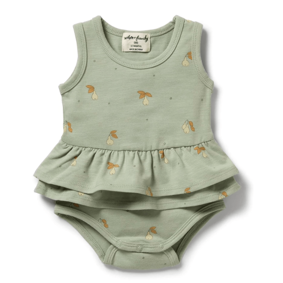 Wilson-and-Frenchy-Organic-Ruffle-Onesie-Perfect-Pears-Naked-Baby-Eco-Boutique