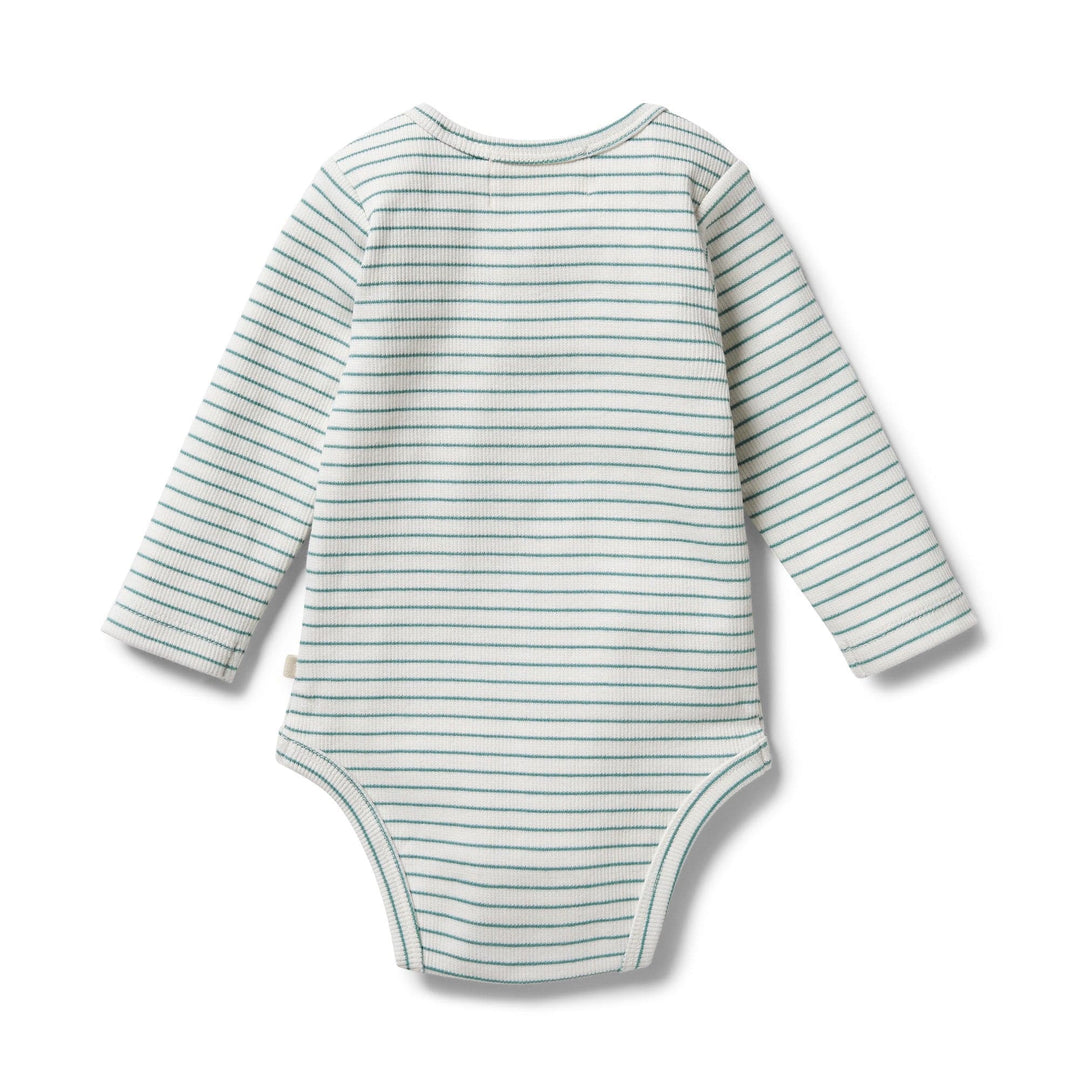 Wilson-and-Frenchy-Organic-Stripe-Rib-Onesie-Arctic-Back-Naked-Baby-Eco-Boutique