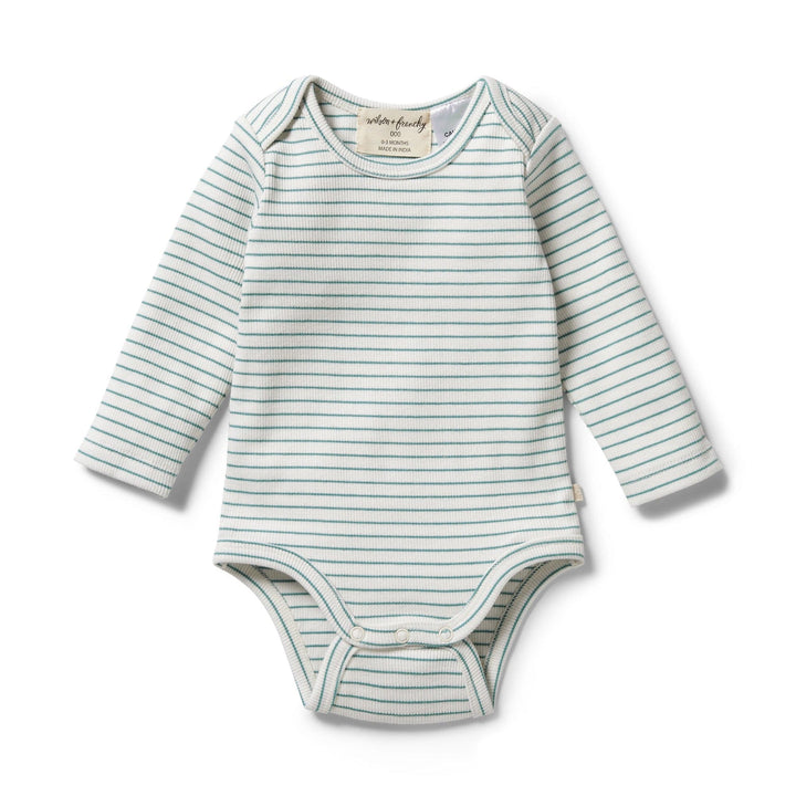 Wilson-and-Frenchy-Organic-Stripe-Rib-Onesie-Arctic-Front-Naked-Baby-Eco-Boutique