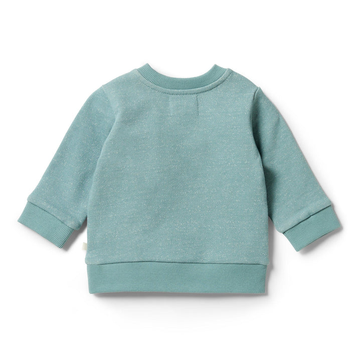 Wilson-and-Frenchy-Organic-Terry-Sweat-Shirt-Arctic-Back-View-Naked-Baby-Eco-Boutique