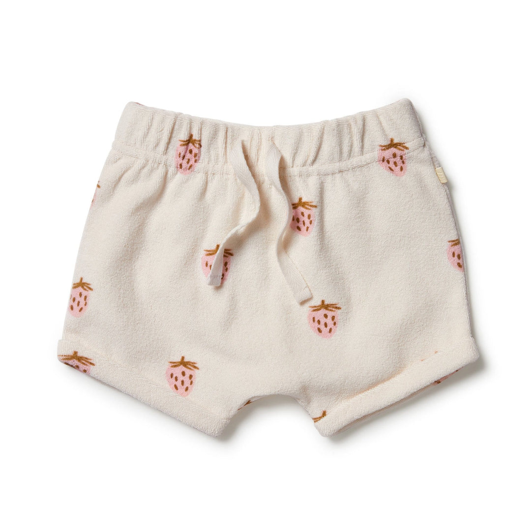 Wilson-and-Frenchy-Organic-Terry-Sweat-Shorts-Sweet-Strawberry-Naked-Baby-Eco-Boutique