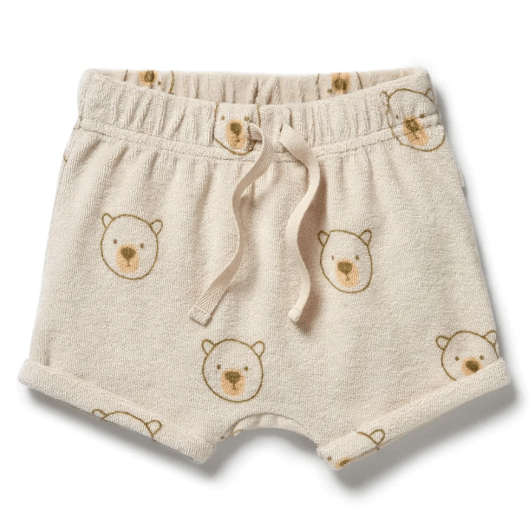 Wilson-and-Frenchy-Organic-Terry-Tie-Front-Shorts-Beary-Cute-Naked-Baby-Eco-Boutique