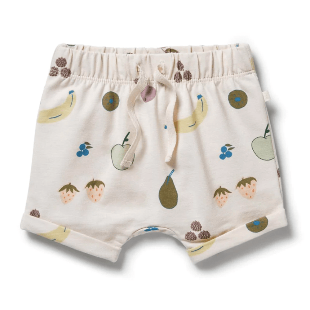 Wilson-and-Frenchy-Organic-Tie-Front-Shorts-Fruity-Naked-Baby-Eco-Boutique