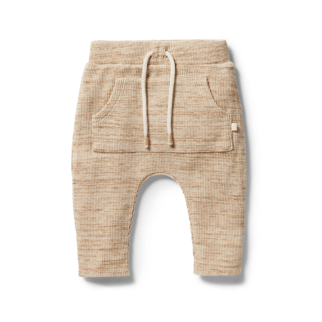 Wilson & Frenchy Organic Waffle Slouch Pants (Multiple Variants) - Naked Baby Eco Boutique