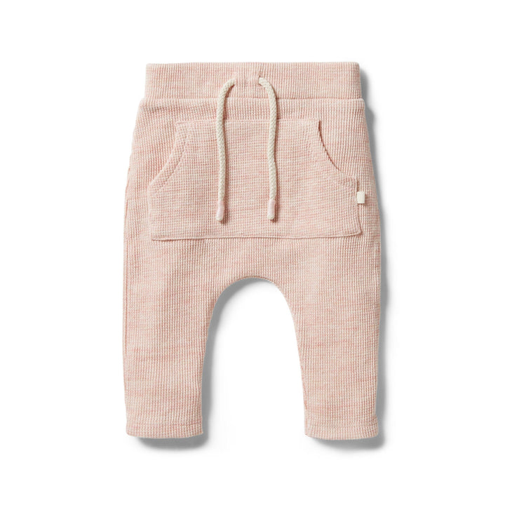 Wilson-and-Frenchy-Organic-Waffle-Slouch-Pants-Peony-Fleck-Naked-Baby-Eco-Boutique